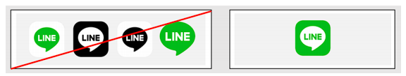 Lineとline公式アカウントのロゴとアイコン やりがちな間違いと注意点 Csジャーナル